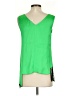 Helmut Lang 100% Viscose Green Sleeveless Blouse Size S - photo 2