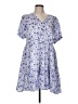 Reistor Print Blue Casual Dress Size M - photo 1