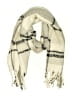 Steve Madden 100% Polyester Ivory Gray Scarf One size - photo 1