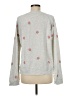 Monrow Floral Gray Sweatshirt Size M - photo 2
