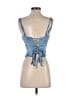 Princess Polly 100% Polyester Blue Tank Top Size 8 - photo 2