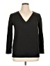 Naoko Black Long Sleeve Top Size XL - photo 1