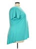 Susan Graver Teal Short Sleeve Blouse Size 2X - photo 4