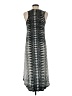 And Graphic Silver Casual Dress Size M - photo 2