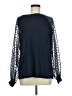 MIHOLL Blue Long Sleeve Blouse Size M - photo 1