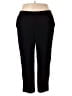 Halogen 100% Viscose Solid Black Active Pants Size 22 - photo 1