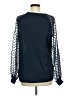 MIHOLL Blue Long Sleeve Blouse Size M - photo 2