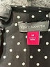 Vince Camuto 100% Polyester Polka Dots Black 3/4 Sleeve Blouse Size M - photo 7