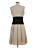 Calvin Klein Color Block Gray Cocktail Dress Size 10 - photo 2