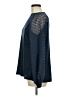 MIHOLL Blue Long Sleeve Blouse Size M - photo 5
