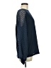 MIHOLL Blue Long Sleeve Blouse Size M - photo 4