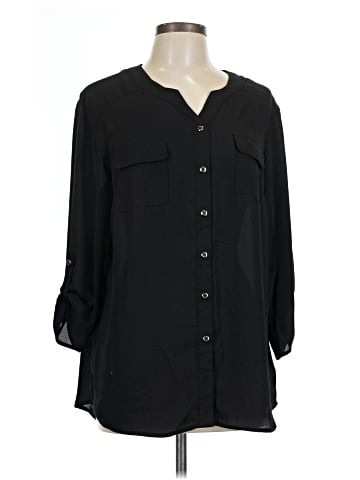 AB Studio 3/4 Sleeve Blouse (view 1)