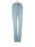 Stradivarius Color Block Blue Jeans Size 4 - photo 1