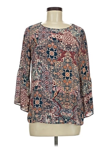 Renee C. 3/4 Sleeve Blouse (view 1)