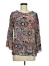 Renee C. Blue 3/4 Sleeve Blouse Size M - photo 1