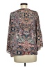 Renee C. Blue 3/4 Sleeve Blouse Size M - photo 2