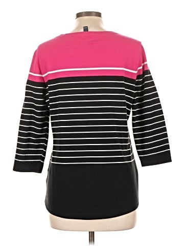 Karen Scott Sport 3/4 Sleeve T-Shirt (view 2)
