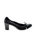 Attilio Giusti Leombruni 100% Leather Black Heels Size EU (IT) 40 1/2 / US 10 1/2 - photo 1