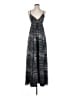 H&M 100% Polyester Gray Casual Dress Size 4 - photo 1