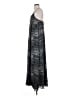 H&M 100% Polyester Gray Casual Dress Size 4 - photo 5