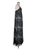 H&M 100% Polyester Gray Casual Dress Size 4 - photo 4