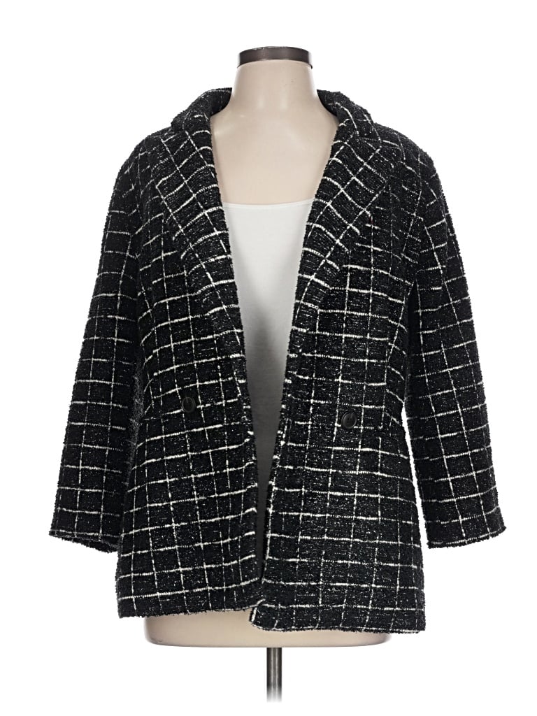 Pre-owned On 34th Coat In Black
