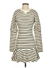Saylor Stripes Ivory Casual Dress Size XS - photo 1