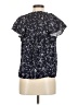 Gap 100% Rayon Black Short Sleeve Blouse Size M - photo 2