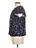 Gap 100% Rayon Black Short Sleeve Blouse Size M - photo 5