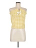 Shein 100% Polyester Yellow Sleeveless Blouse Size 8 - 10 - photo 1