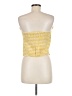 Shein 100% Polyester Yellow Sleeveless Blouse Size 8 - 10 - photo 2