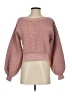Express Outlet 100% Polyester Pink Pullover Sweater Size XS - photo 1