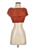 Forever 21 100% Rayon Orange Short Sleeve Top Size S - photo 1