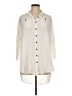 Unbranded 100% Rayon Ivory 3/4 Sleeve Button-Down Shirt One size - photo 1