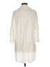 Unbranded 100% Rayon Ivory 3/4 Sleeve Button-Down Shirt One size - photo 2