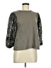 Amadi Silver 3/4 Sleeve T-Shirt Size M - photo 1