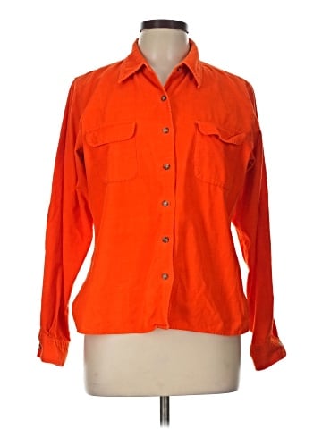 Moda International Long Sleeve Button-Down Shirt (view 1)