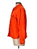 Moda International Orange Long Sleeve Button-Down Shirt Size L - photo 5
