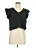 Rails 100% Cotton Black Short Sleeve Top Size M - photo 1