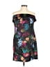 Guess Tropical Black Cocktail Dress Size 12 - photo 1