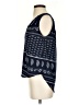 Lucky Brand Blue Sleeveless Blouse Size S - photo 5