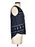 Lucky Brand Blue Sleeveless Blouse Size S - photo 4
