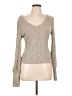 Shein Metallic Tan Pullover Sweater Size L - photo 1