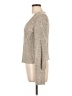 Shein Metallic Tan Pullover Sweater Size L - photo 5