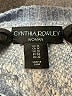 Cynthia Rowley TJX Floral Blue Pullover Sweater Size 1X - photo 7
