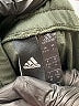 Adidas 100% Polyester Color Block Green Track Pants Size S - photo 7