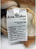Acne Studios Stripes Tan Turtleneck Sweater Size S - photo 10