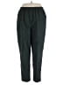 Chic 100% Cotton Solid Green Casual Pants Size 18 A - photo 1