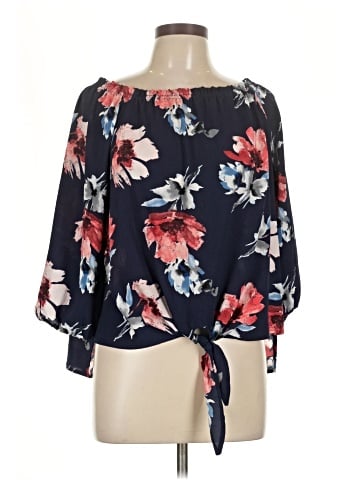 Veronica M. 3/4 Sleeve Blouse (view 1)