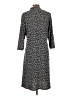 Chico's 100% Polyester Gray Casual Dress Size Lg (2) - photo 2